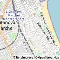 Mapa Civitanova Marche