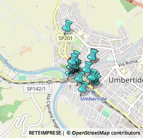 Mappa Via Leopoldi Grilli, 06019 Umbertide PG, Italia (0.208)