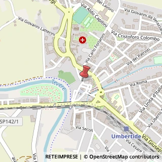 Mappa Via Alberti, 29, 06019 Umbertide, Perugia (Umbria)