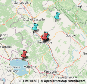 Mappa Via Leopoldi Grilli, 06019 Umbertide PG, Italia (8.45833)