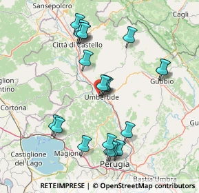 Mappa Via Leopoldi Grilli, 06019 Umbertide PG, Italia (16.2365)