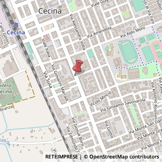 Mappa Corso matteotti 354, 57023 Cecina, Livorno (Toscana)