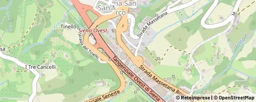 Mappa Siena