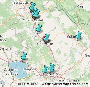 Mappa Via Lombardo Giuseppe Radice, 06019 Umbertide PG, Italia (17.36421)