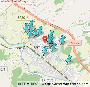 Mappa Via Lombardo Giuseppe Radice, 06019 Umbertide PG, Italia (0.62333)
