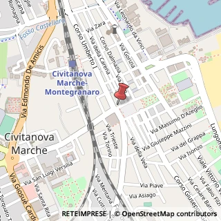 Mappa Via della Nave, 3, 62012 Civitanova Marche, Macerata (Marche)