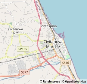 Mappa 62012 Civitanova Marche MC, Italia (1.6995)