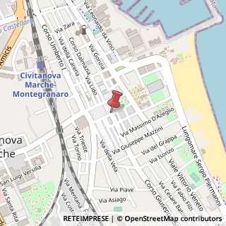 Mappa Piazza XX Settembre, 62012 Civitanova Marche MC, Italia, 62012 Civitanova Marche, Macerata (Marche)