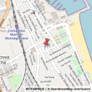 Mappa Piazza XX Settembre, 80, 62012 Civitanova Marche, Macerata (Marche)