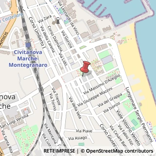 Mappa Piazza XX Settembre, 71, 62012 Civitanova Marche, Macerata (Marche)