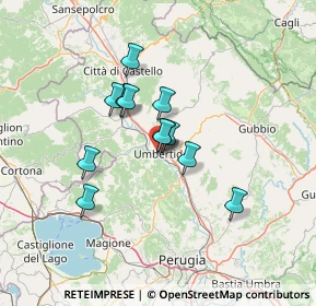 Mappa Via Guidalotti, 06019 Umbertide PG, Italia (10.07)