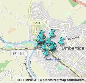 Mappa Via Magi Spinetti, 06019 Umbertide PG, Italia (0.2015)