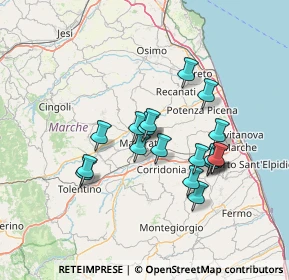 Mappa Coal, 62100 Macerata MC, Italia (12.28667)