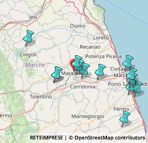 Mappa Coal, 62100 Macerata MC, Italia (16.88462)