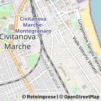 Mapa Civitanova Marche