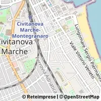 Kaart Civitanova Marche