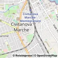 Mapa Civitanova Marche
