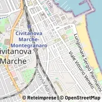Kaart Civitanova Marche
