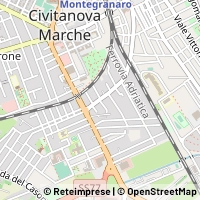 Mapa Civitanova Marche