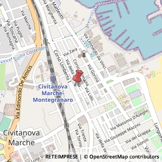 Mappa Corso Umberto I, 77, 62012 Civitanova Marche, Macerata (Marche)