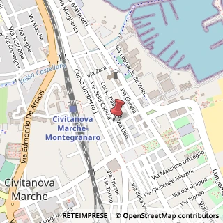 Mappa Via Conchiglia, 38, 62012 Civitanova Marche, Macerata (Marche)
