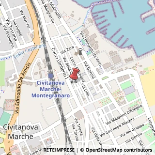 Mappa Corso Umberto I, 80, 62012 Civitanova Marche, Macerata (Marche)