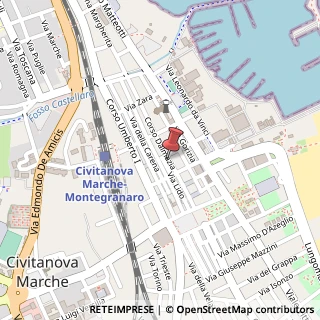 Mappa Corso Dalmazia, 68, 62012 Civitanova Marche, Macerata (Marche)