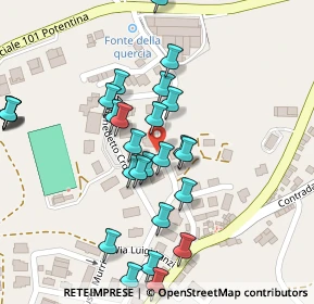 Mappa Via Fonte della Quercia, 62100 Macerata MC, Italia (0.11852)