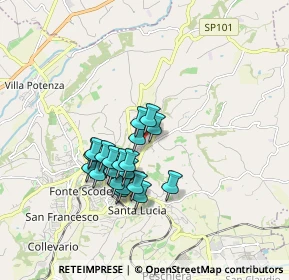 Mappa Via Fonte della Quercia, 62100 Macerata MC, Italia (1.4305)