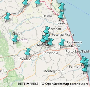 Mappa Via Fonte della Quercia, 62100 Macerata MC, Italia (19.61067)