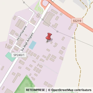 Mappa Zona industriale Padule, 06024 Gubbio PG, Italia, 06024 Gubbio, Perugia (Umbria)