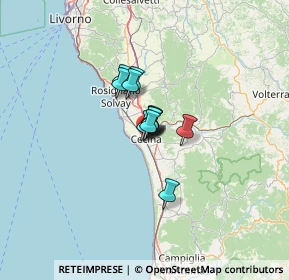 Mappa Via Timavo, 57023 Cecina LI, Italia (5.80917)