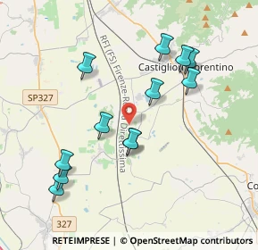 Mappa Via Locchi, 52043 Castiglion fiorentino AR, Italia (3.96583)