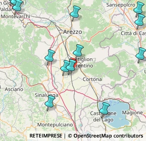 Mappa Via Locchi, 52043 Castiglion fiorentino AR, Italia (23.23923)