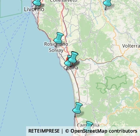 Mappa Via Piave, 57023 Cecina LI, Italia (29.244)
