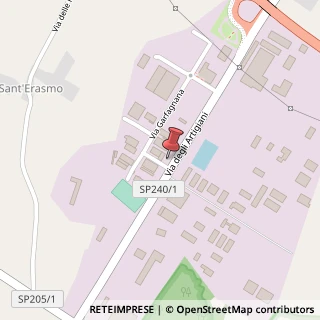 Mappa Zona Industriale, 06024 Gubbio, Perugia (Umbria)