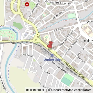Mappa Via Giuseppe Garibaldi, 62, 06019 Umbertide, Perugia (Umbria)