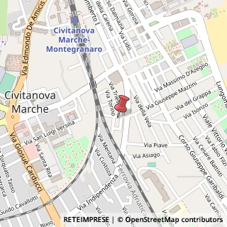 Mappa Via Venezia, 8, 62012 Civitanova Marche, Macerata (Marche)
