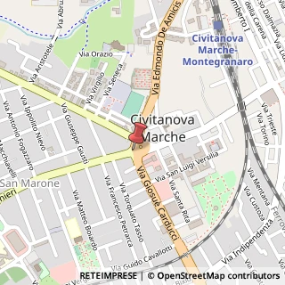 Mappa Largo Neruda Pablo, 6, 62012 Civitanova Marche, Macerata (Marche)
