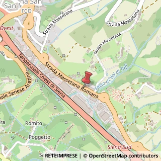 Mappa Strada Massetana Romana, 52, 53100 Siena, Siena (Toscana)