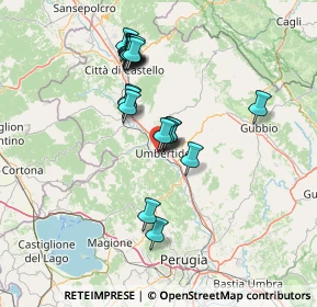 Mappa Via Soli, 06019 Umbertide PG, Italia (13.048)