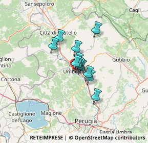 Mappa Via Soli, 06019 Umbertide PG, Italia (7.3625)