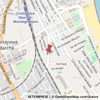 Mappa Corso Vittorio Emanuele, 121, 62012 Civitanova Marche, Macerata (Marche)