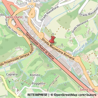 Mappa Strada Massetana Romana,  34, 53100 Siena, Siena (Toscana)