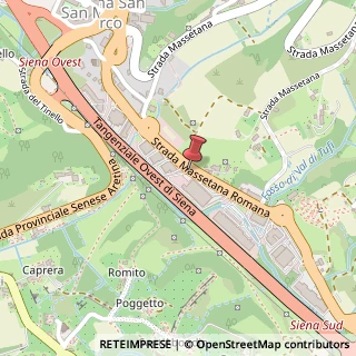 Mappa Strada Massetana Romana, 44, 53100 Siena, Siena (Toscana)
