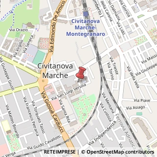 Mappa Via Sa, 5/f, 62012 Civitanova Marche, Macerata (Marche)