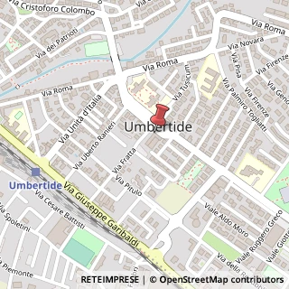 Mappa Piazza Carlo Marx, 7, 06019 Umbertide, Perugia (Umbria)