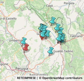 Mappa Via S. Maria Maddalena, 06024 Gubbio PG, Italia (9.0435)