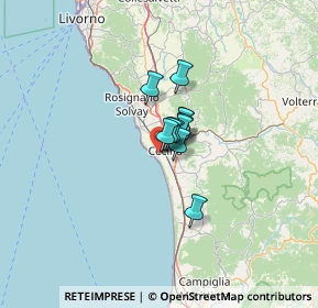 Mappa Via Gilching, 57023 Cecina LI, Italia (5.55909)