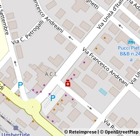 Mappa Viale Unità D'Italia, 06019 Umbertide PG, Italia (0.04231)